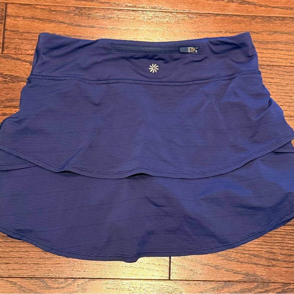 Athleta Girl XL/14 Navy Layered Athletic Skirt
